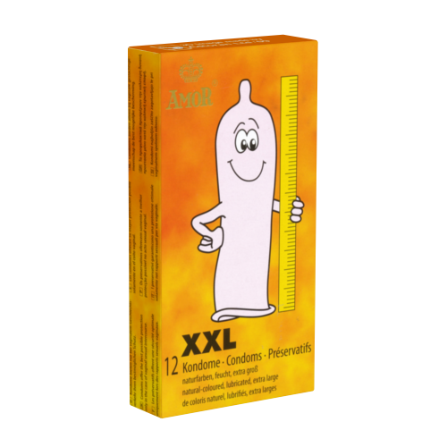Amor «XXL» 12 größere Kondome für mehr Platz