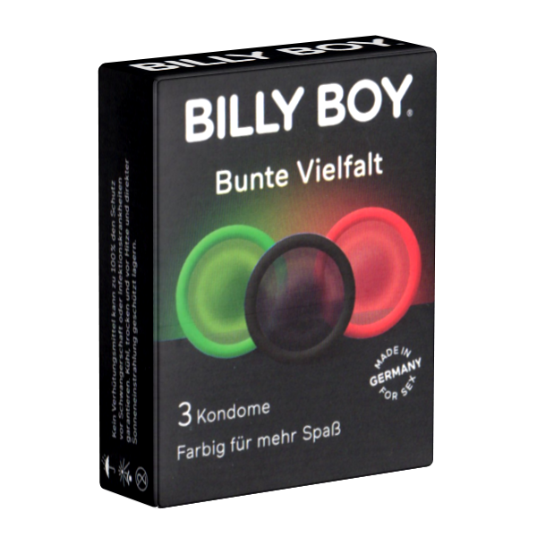 Billy Boy «Bunte Vielfalt» 5 bunt gemischte Kondome