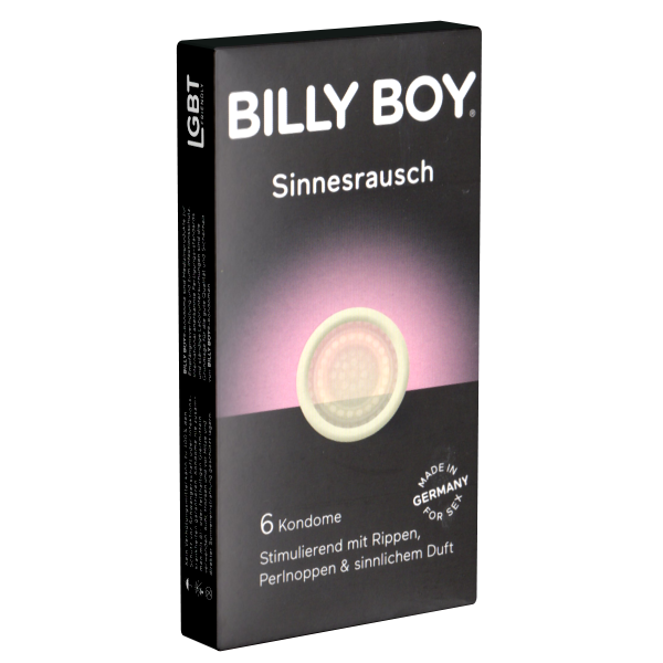 Billy Boy «Sinnesrausch» 6 Kondome für stimulierenden Genuss