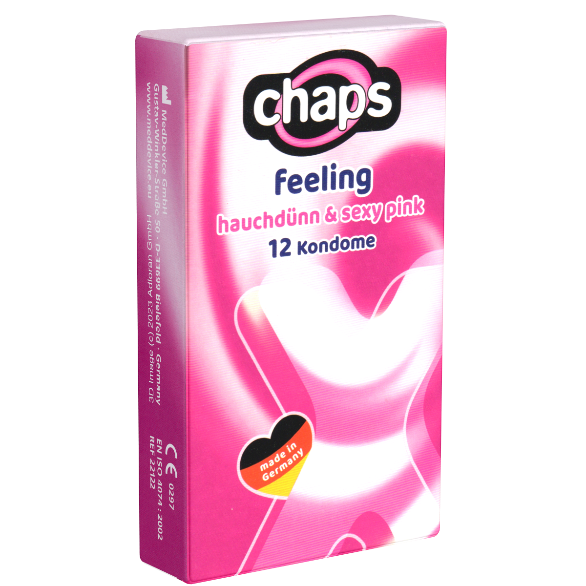 Chaps «Feeling» (Hauchzart, Rosé) 12 unvergleichlich zarte Kondome