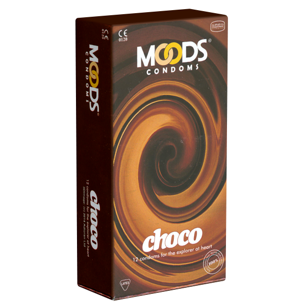 MOODS «Choco Condoms» 12 Kondome mit Schoko-Aroma für wahre Genießer