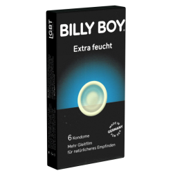 Billy Boy «Extra feucht» 6 besonders gleitfähige Kondome