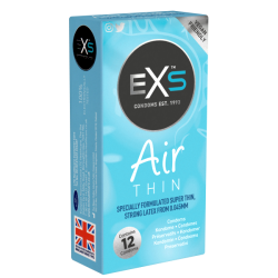 EXS «Air Thin» 12 extradünne Kondome für ein Gefühl wie ohne Kondom