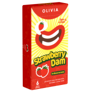 Strawberry Dams: Lecktücher mit Erdbeer-Aroma