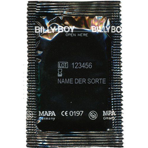 Billy Boy «Extra Groß» 100 XXL-Kondome mit Komfort-Form, Vorratspackung
