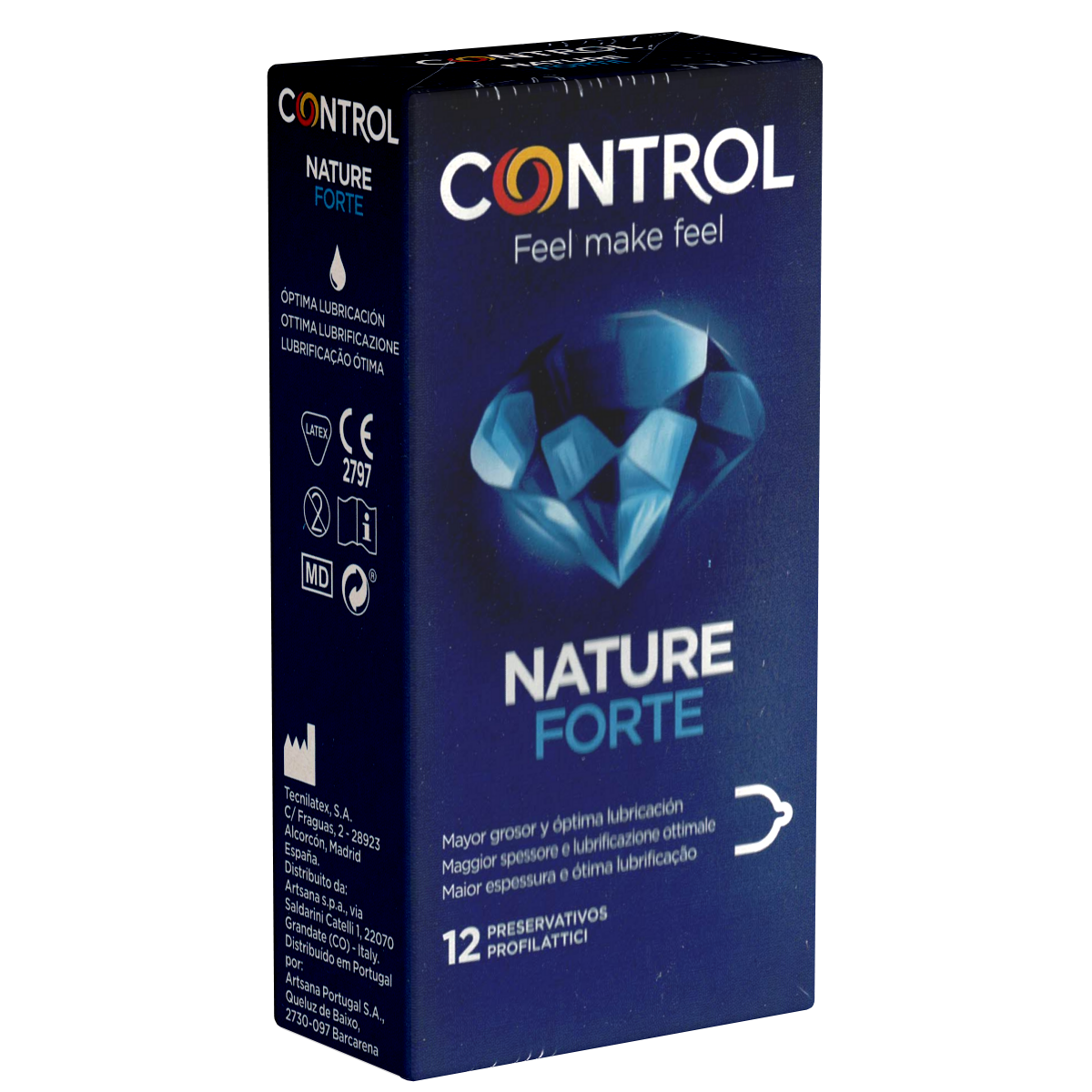 Control «Nature Forte» 12 strong condoms for passion without worries