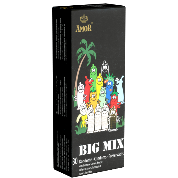 Amor «Big Mix» the assortment with 30 condoms