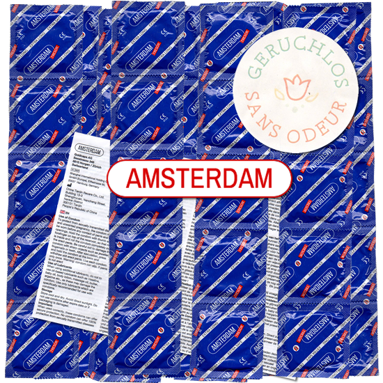 Amsterdam «TRESOR» 100 extra starke Kondome ohne Latexgeruch