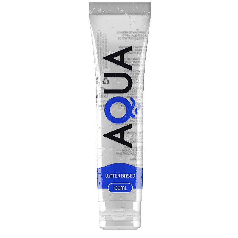 AQUA «Waterbased Lubricant» 100ml wasserbasiertes Gleitgel für natürliche Intim-Momente