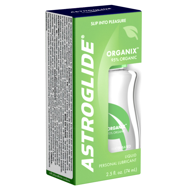 Astroglide «Organix Liquid» 74ml natürliches Gleitgel mit biologischen Inhaltsstoffen - auf Wasserbasis und für Veganer geeignet