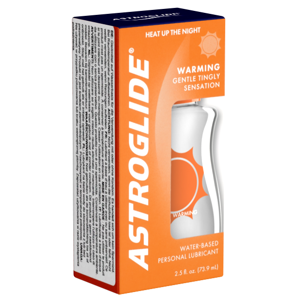 Astroglide «Warming» 74ml soft lubricant with warming effect - water-based and suitable for vegans