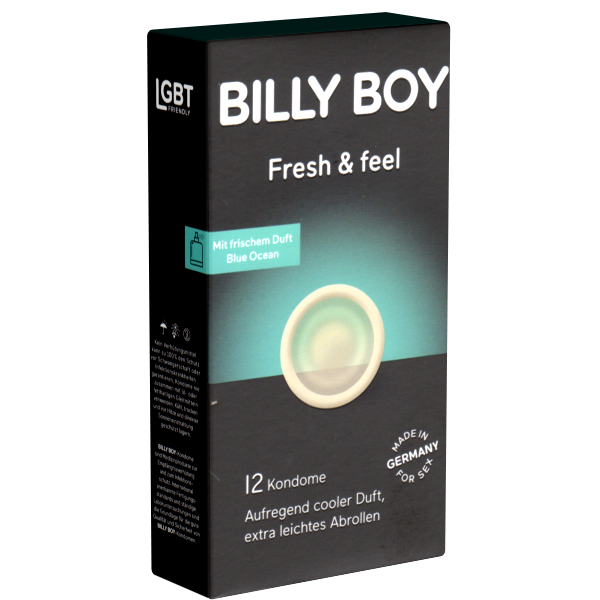 Billy Boy «Fresh & feel» 12 Kondome mit frischem, coolem Duft
