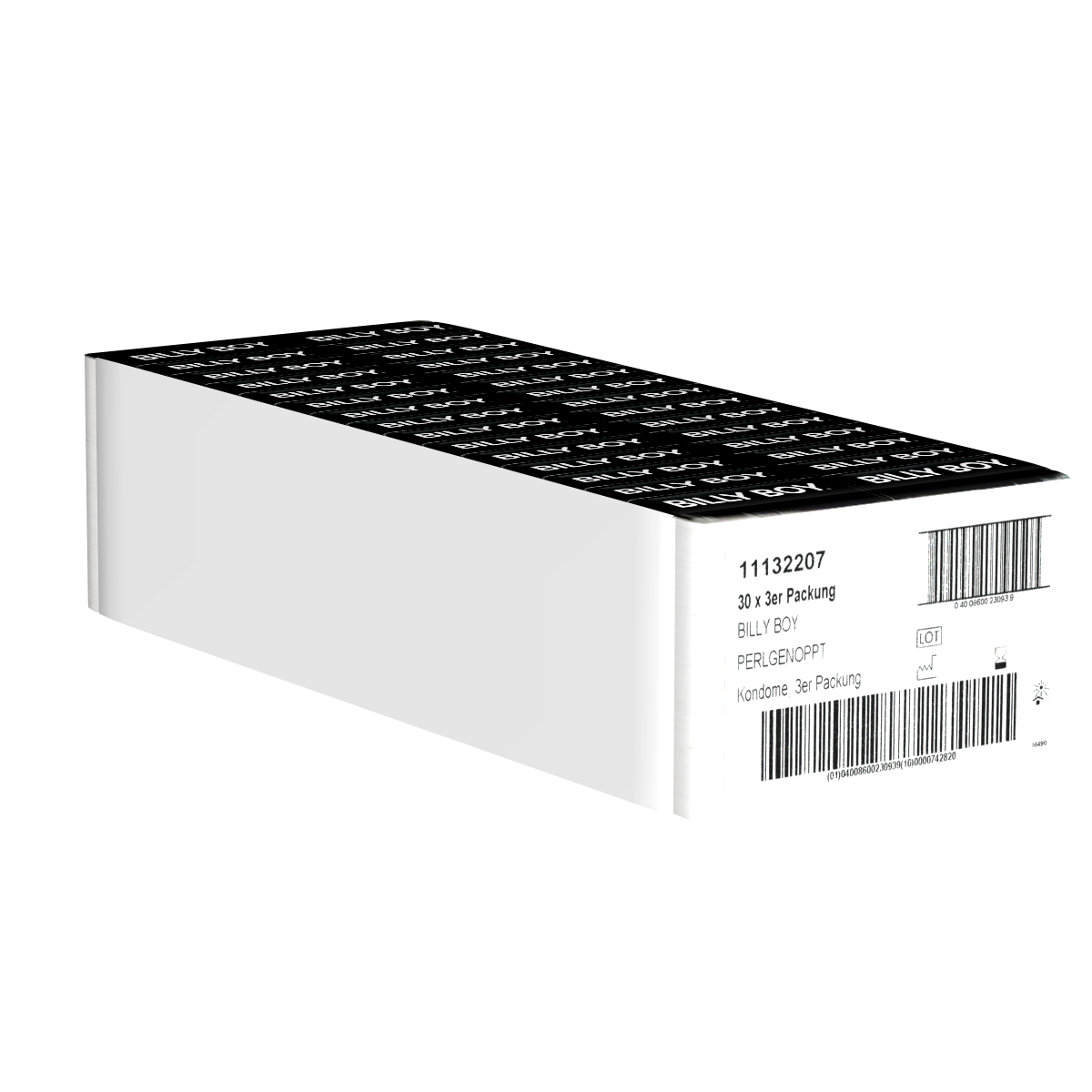 Billy Boy Retail-Unit: Perl (Dots), 30x3 dotted condoms