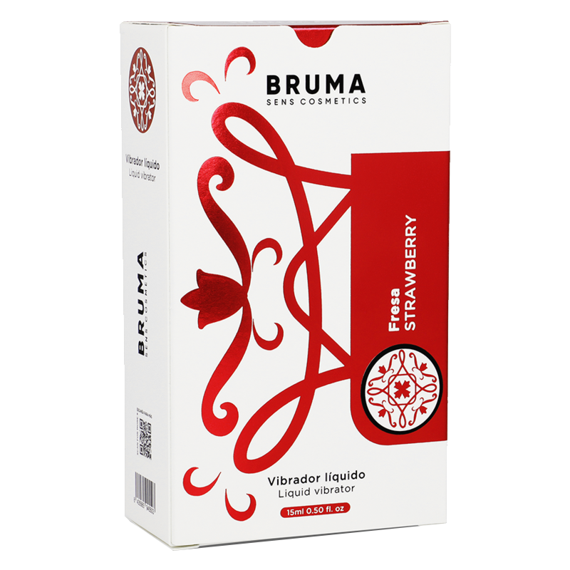 BRUMA «Liquid Vibrator» Strawberry, 15ml stimulierendes Gel mit Vibrationseffekt