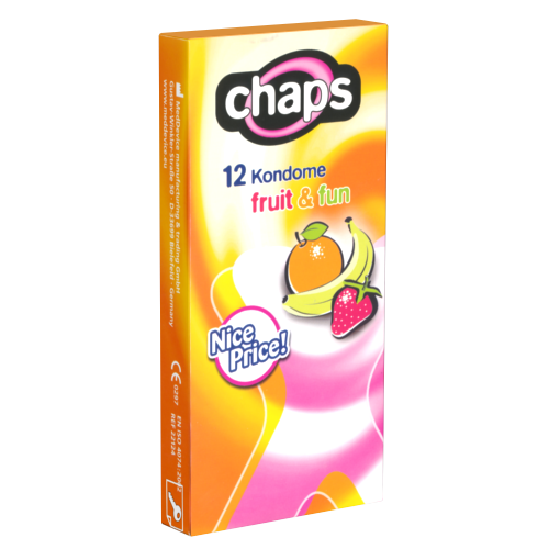 Chaps «Fruit & Fun» 12 colourful and fruity condoms