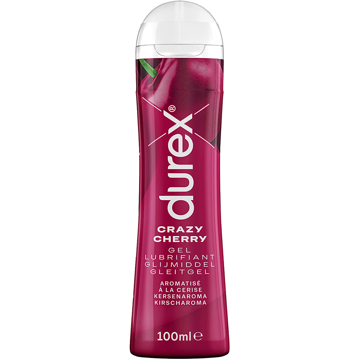 Durex Crazy Cherry Gleitgel – Fruchtiger Genuss, 100 ml (aus der  Kondomotheke® - Kondome, Gleitgel und mehr online kaufen)