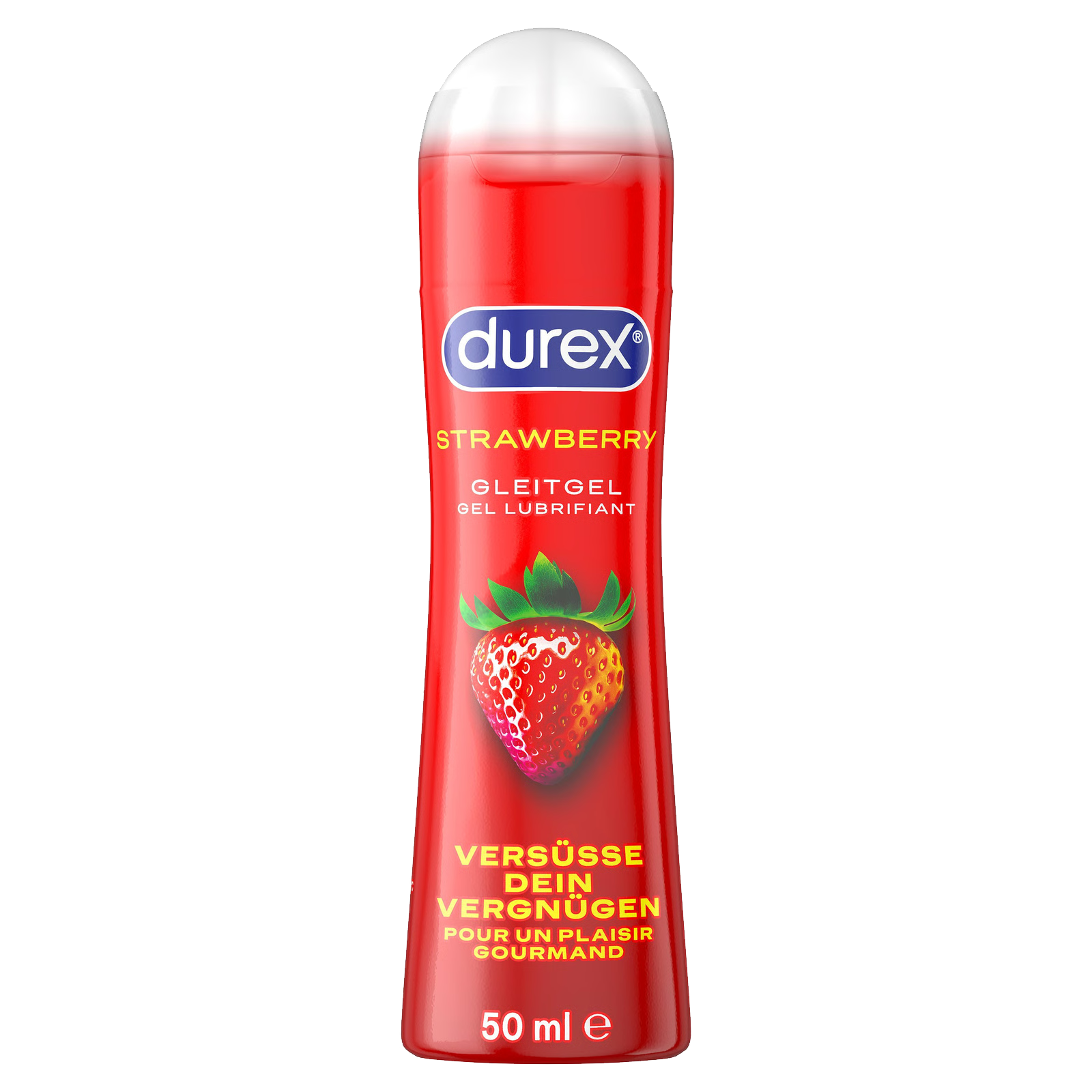 Durex «Play Strawberry» 50 ml water-based lubricant with strawberry aroma
