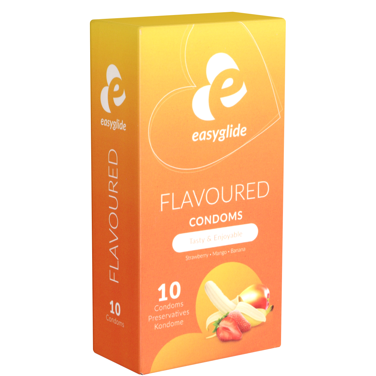 EasyGlide «Flavoured» 10 aromatisierte Kondome für mehr Geschmack