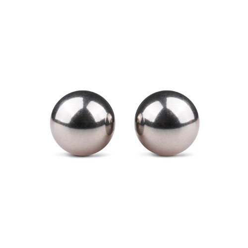 EasyToys «Ben Wa Balls» 19mm silver, magnetic Ben Wa love balls for training the pelvic floor muscles