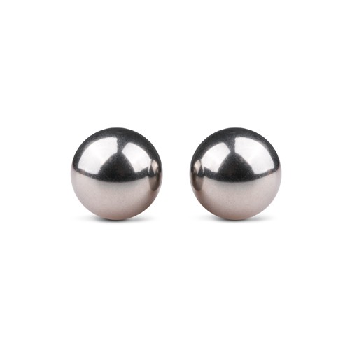 EasyToys «Ben Wa Balls» 19mm Silber, Magnetische Ben Wa Liebeskugeln für das Training der Beckenbodenmuskulatur