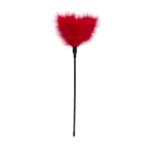 EasyToys «Feather Tickler» Red, long feather tickler with soft feathers