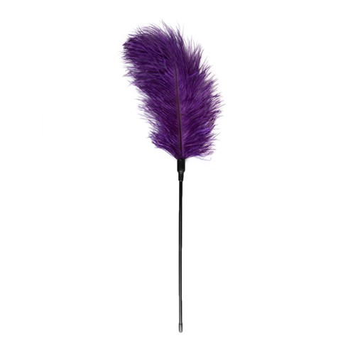 EasyToys «Feather Tickler» Purple, long feather tickler with soft feathers