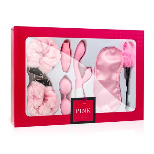 LoveBoxxx «I Love Pink» luxuriöses Geschenkset für Paare