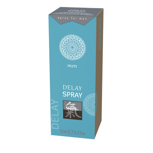 Shiatsu «Delay Spray» 15ml Orgasmus-Verzögerungsspray gegen Überempfindlichkeit des Penis