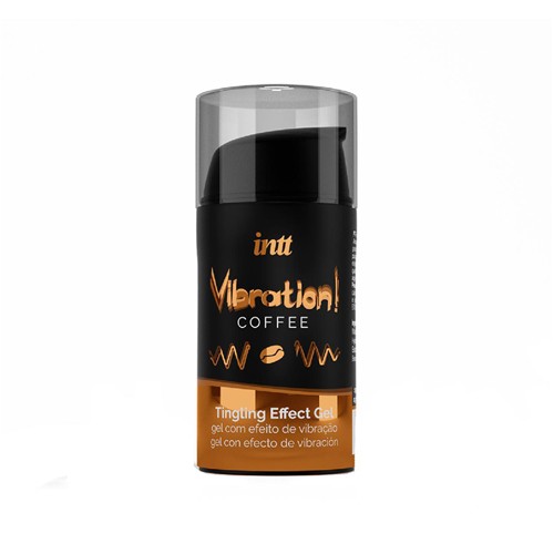 INTT «Vibration! Coffee» 15ml prickelndes Intimgel mit Geschmack (Kaffee) für einen intensiven Orgasmus