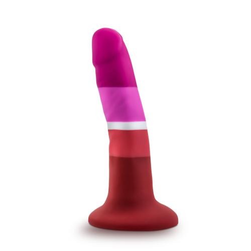 Avant «Schönheit» Silikon-Dildo mit Saugnapf, Pride Edition