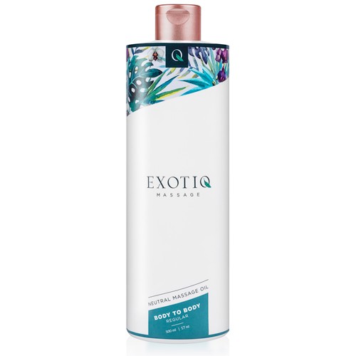 Exotiq  «Body To Body Regular» body oil for silky full body massages 500 ml