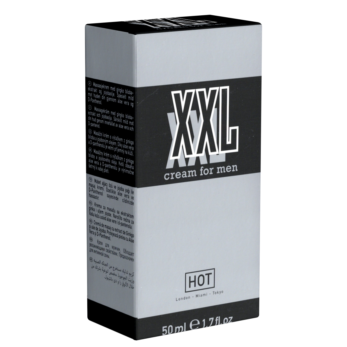 HOT «XXL Cream» for Men, 50ml vergrößernde Creme für einen längeren und dickeren Penis
