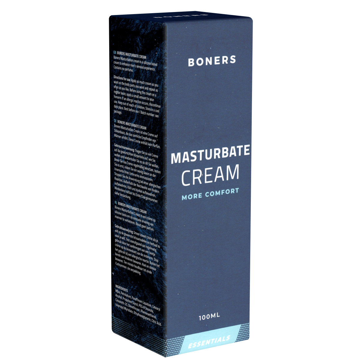 Boners «Masturbate Cream» 100ml special massage cream for effortless solo sessions