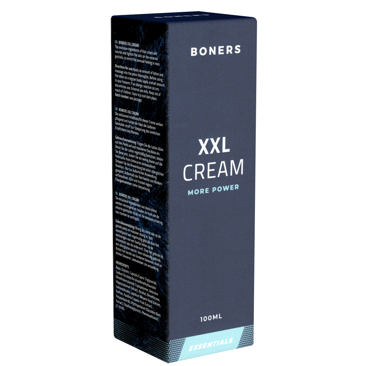 Boners «XXL Cream» 100ml pflegende Peniscreme für mehr Volumen und intensive Orgasmen