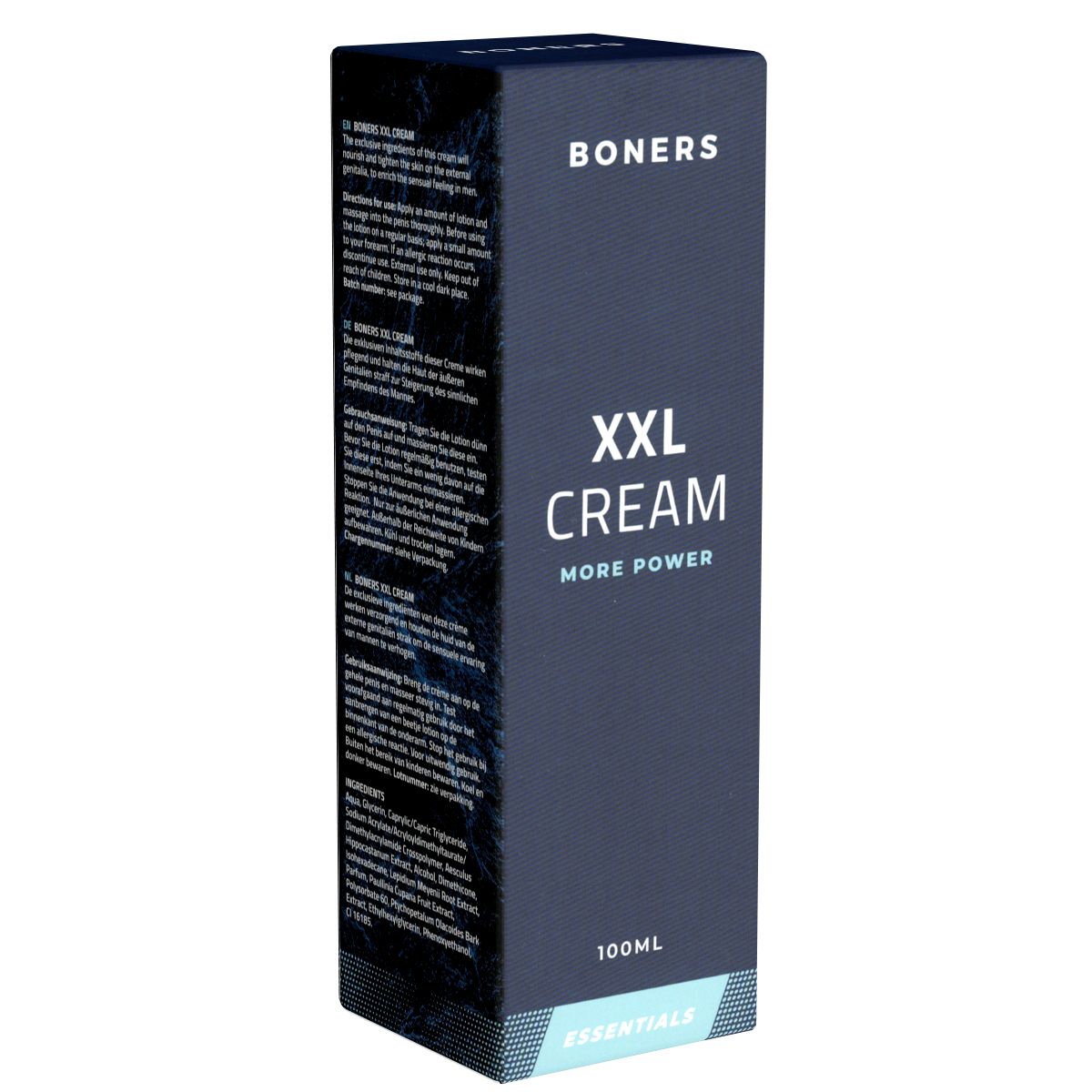 Boners «XXL Cream» 100ml nourishing penis cream for more volume and intense orgasms