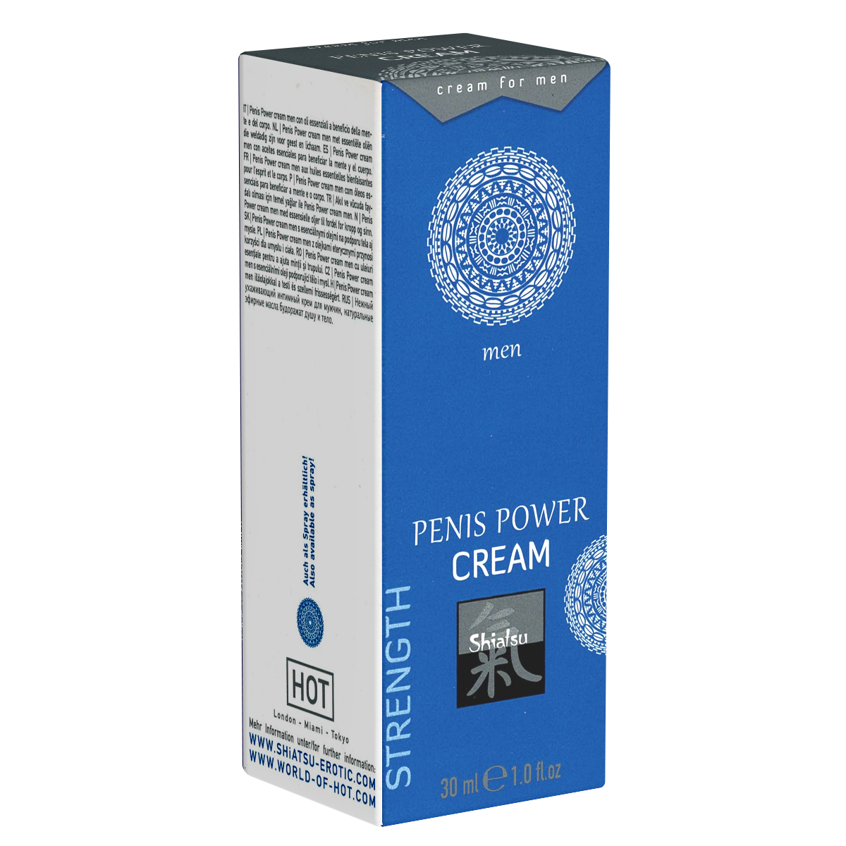 Shiatsu «Penis Power Creme» 30ml Penis-Massagecreme für eine härtere Erektion