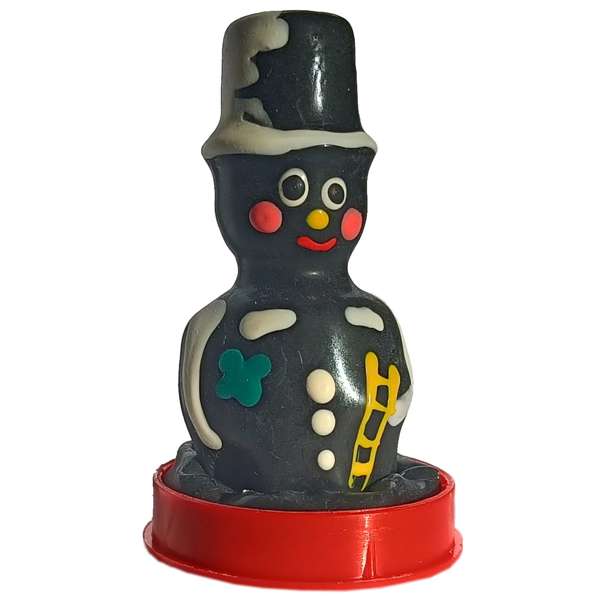 Novelty condom with figure «Chimney Sweep» 1 piece, hand painted