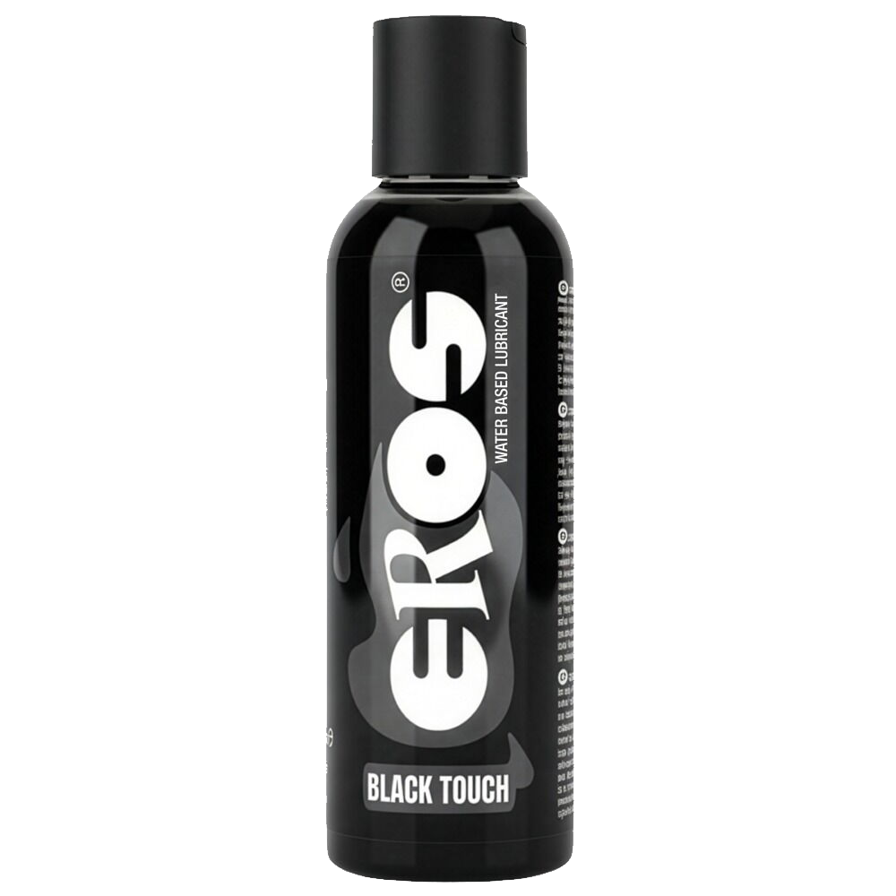EROS «Black Touch» Waterbased Glide 150ml samtweiches, schwarzes Gleitgel