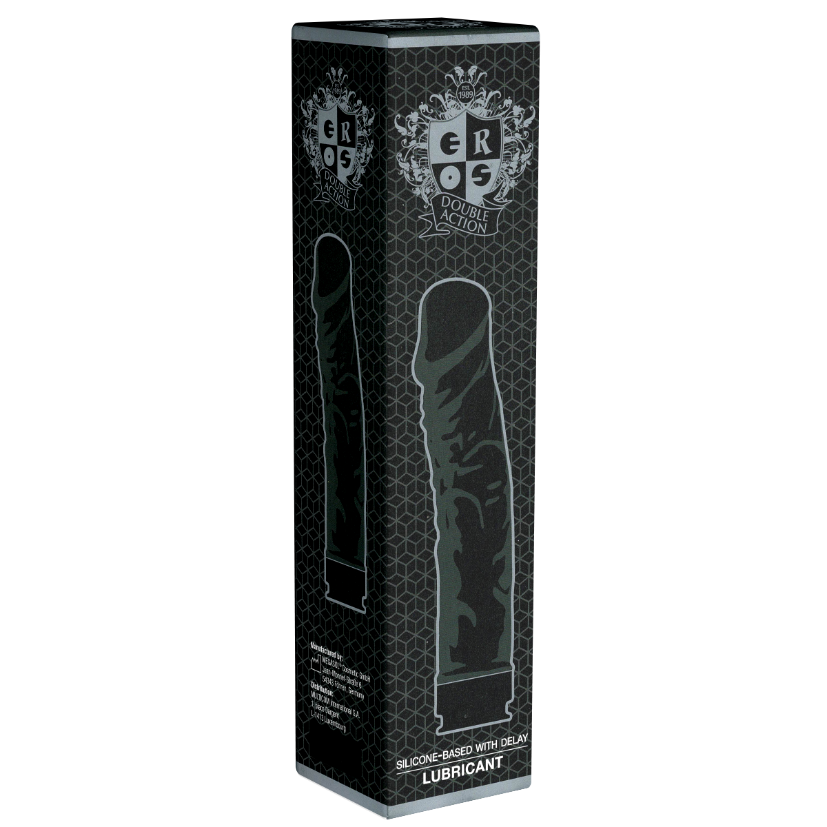EROS «Double Action» 200 ml silicone-based delay lubricant as medical device