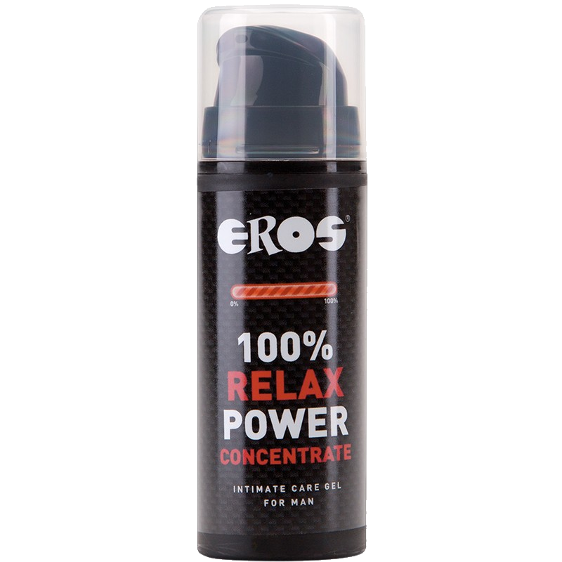 EROS «100% Relax Power Concentrate» 30 ml cooling anal relaxation concentrate for men