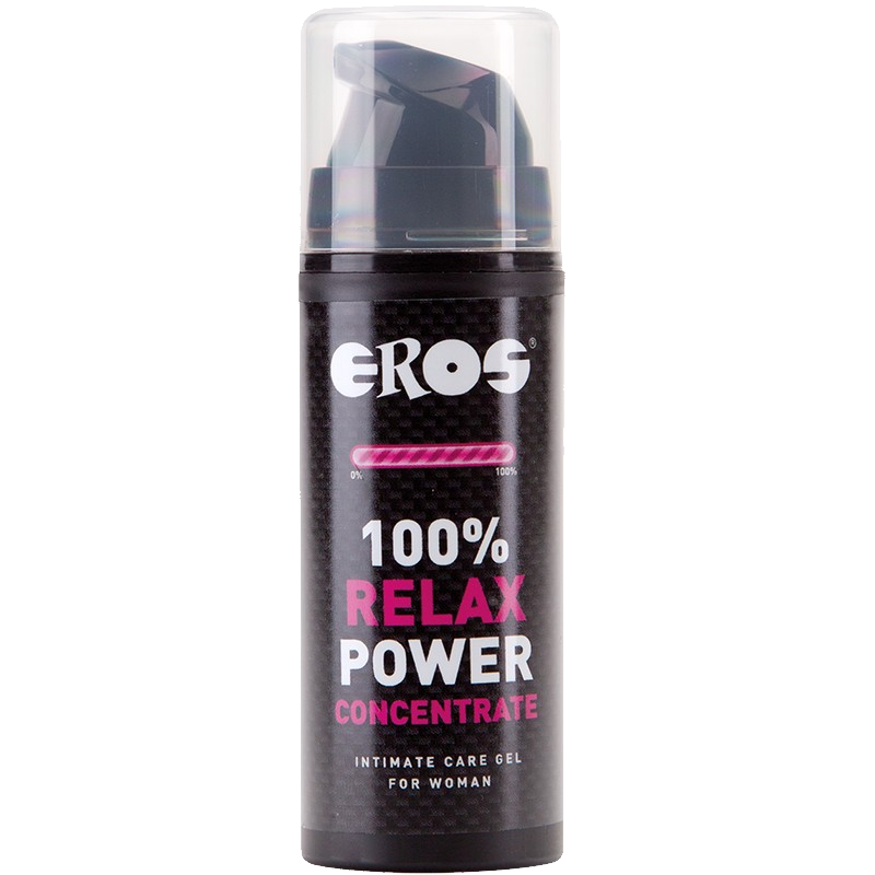 EROS «100% Relax Power Concentrate» 30 ml cooling anal relaxation concentrate for women