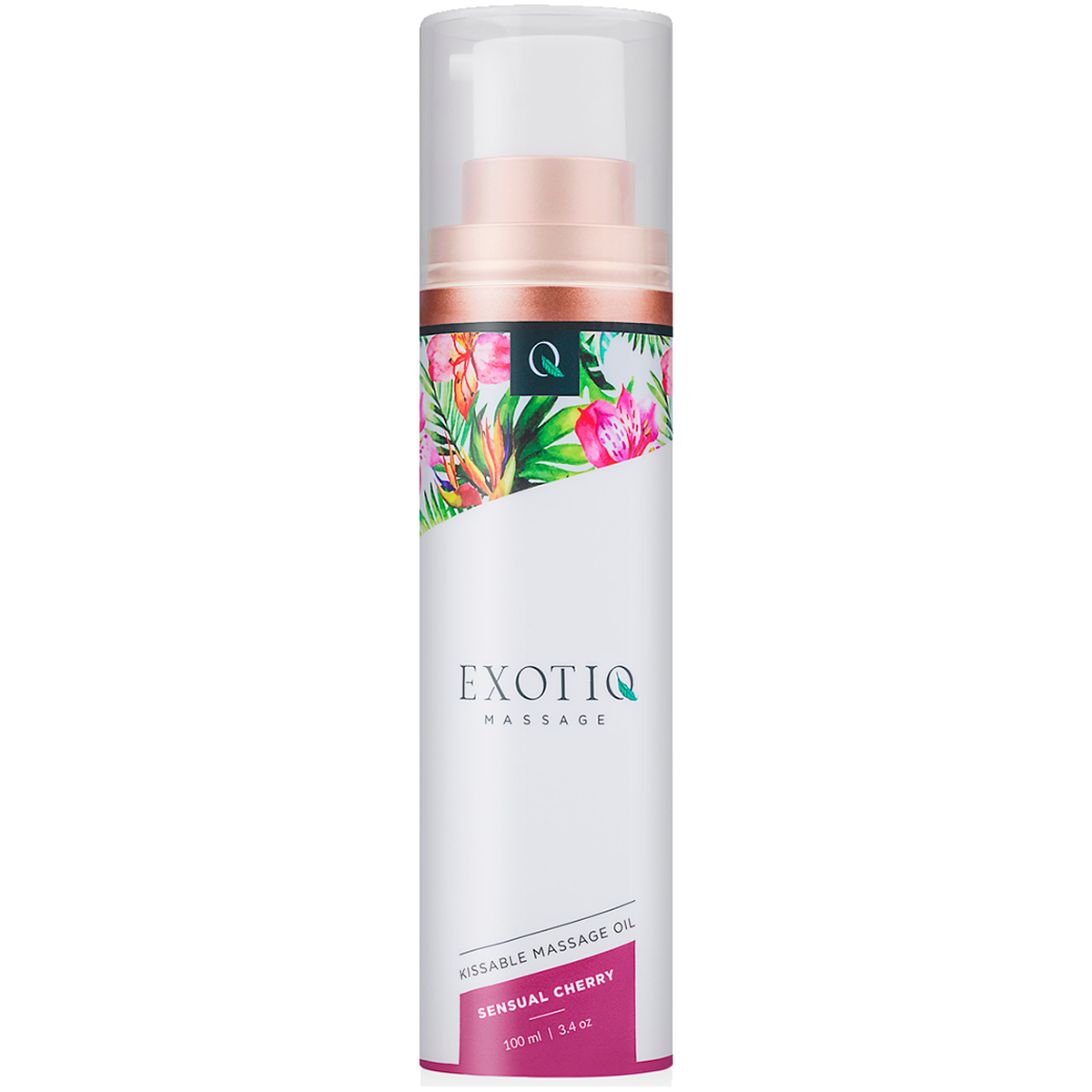 Exotiq  «Sensual Cherry» 100 ml sommerlich duftendes Massageöl - seidig-weich & pflegend