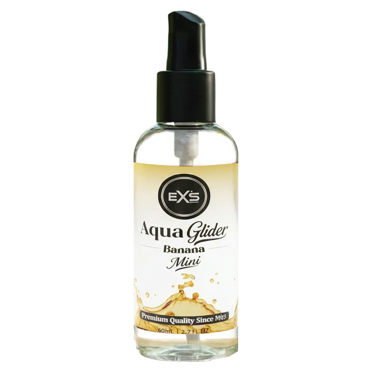 EXS «Aqua Glider Mini Banana» 80 ml wasserbasiertes Gleitgel mit Bananenaroma