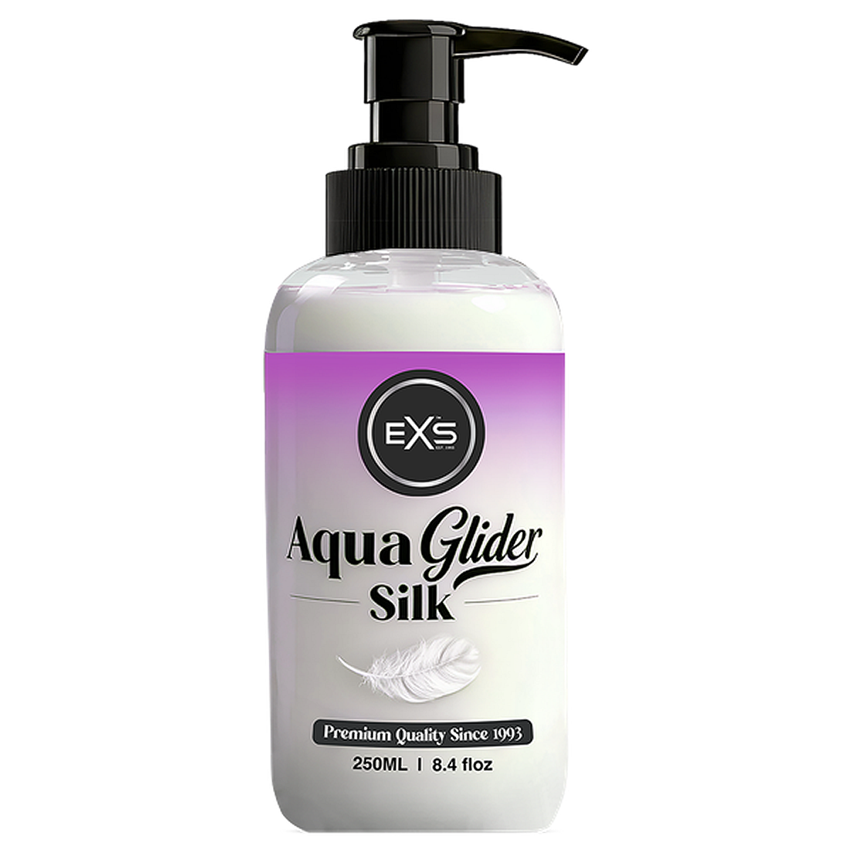 EXS «Aqua Glider Silk» 250ml wasserbasiertes Gleitmittel, im Pumpspender