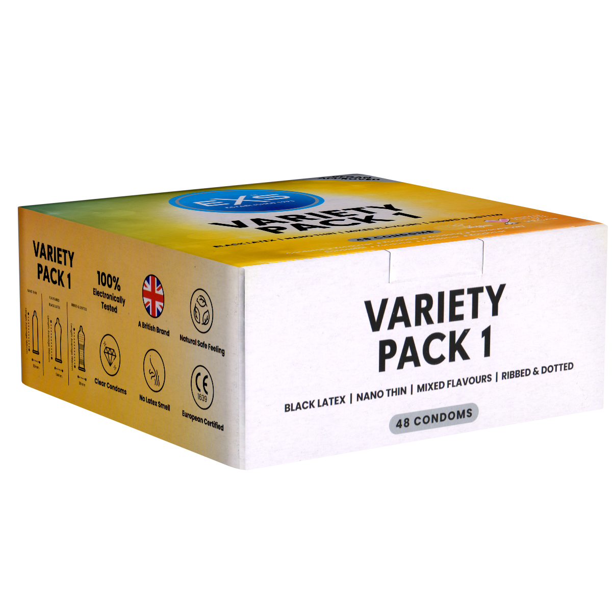 EXS «Variety Pack 1» 48 gemischte Kondome - der Bestseller-Mix