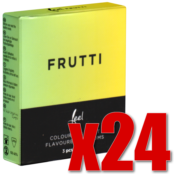 Feel Retail-Unit: Frutti, 24x3 Kondome