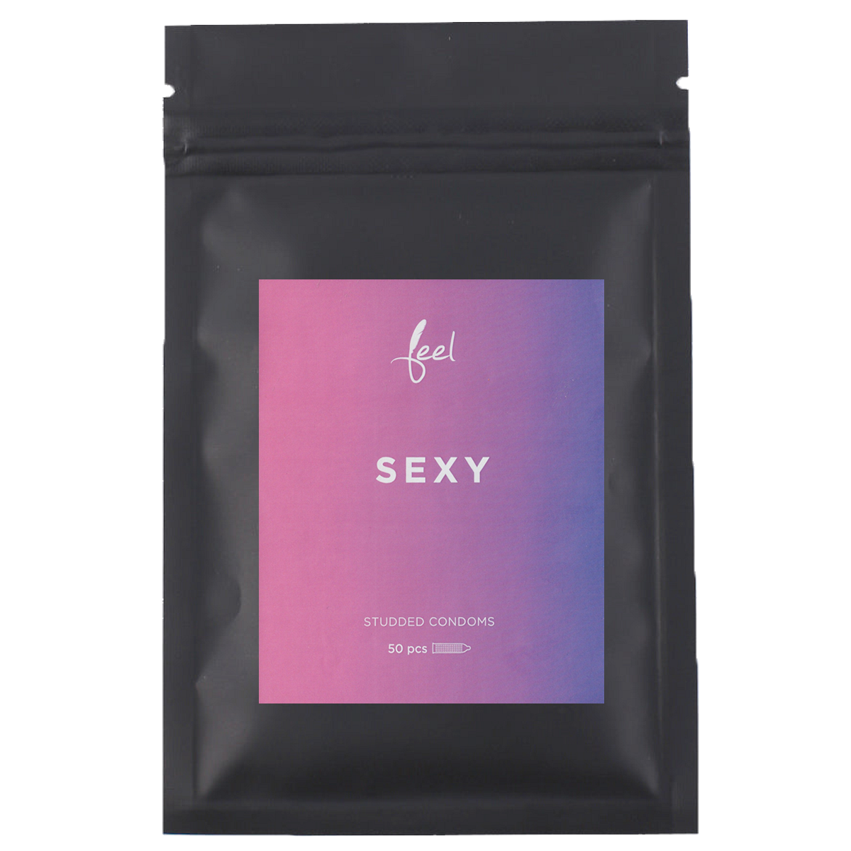 Feel «Sexy» 50 samtweiche Kondome mit zarten Perlnoppen
