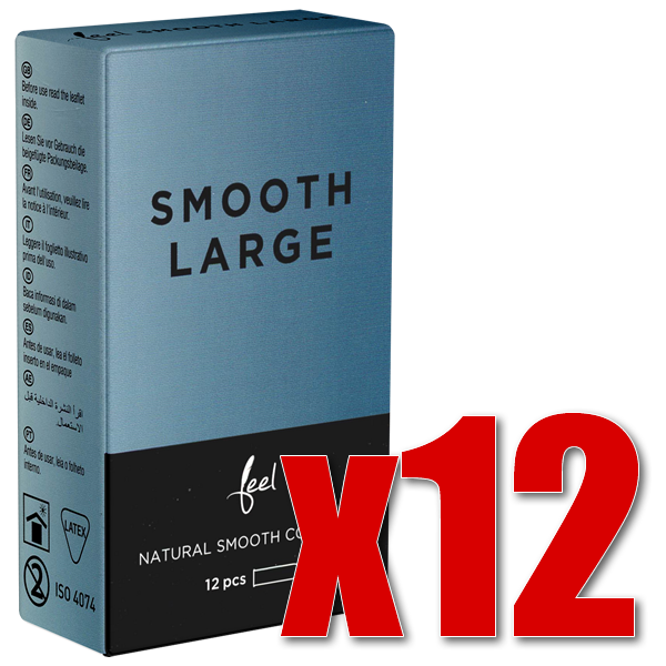 Feel Retail-Unit: Smooth Large, 12x12 Kondome