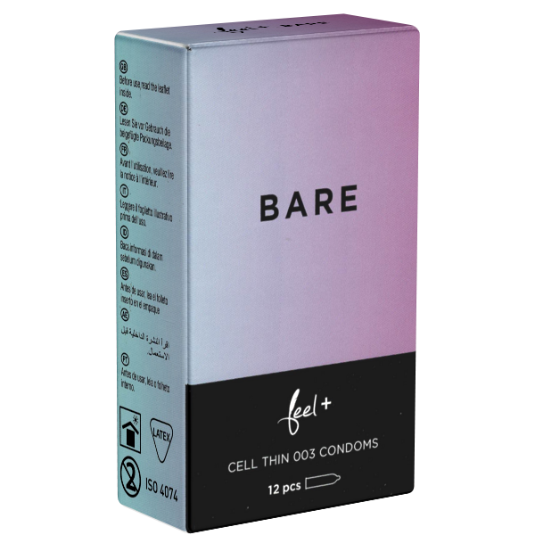 Feel «Bare» 12 unglaublich dünne Kondome für ein Gefühl fast völliger Nacktheit