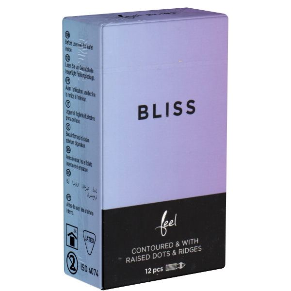 Feel «Bliss» 12 exciting structured condoms for more desire